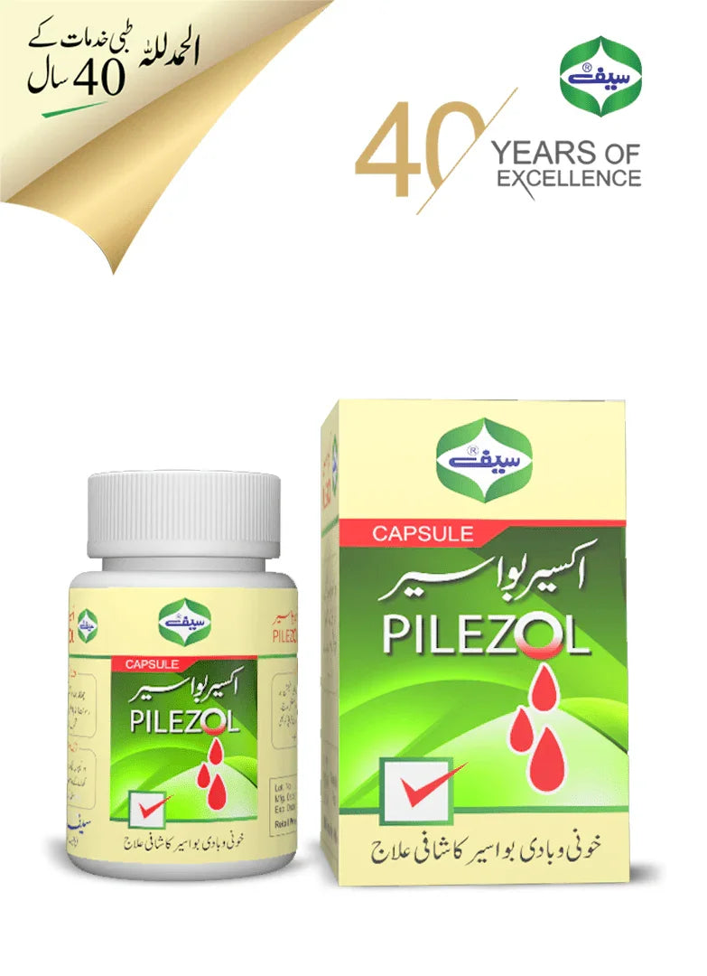 Natural Remedies for Piles: How Pilezol Capsules Can Bring Relief - Saif Dawkhana