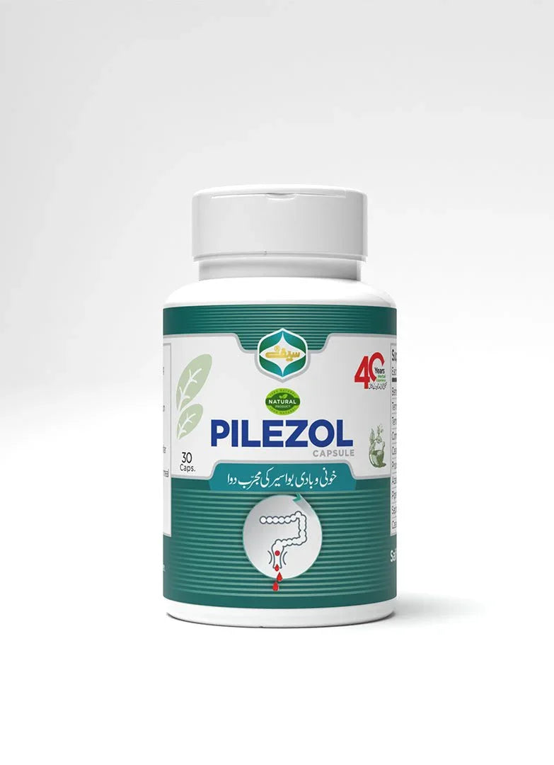 Pilezol Capsules - Saif Dawkhana